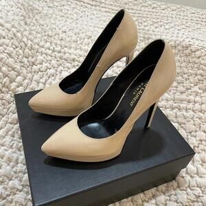 YSL / Saint Laurent Pumps Vitello vernice heels